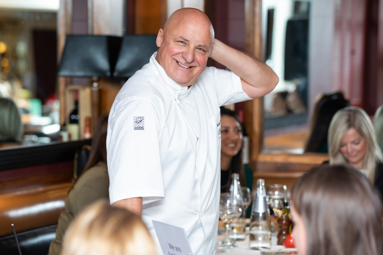 Celebrity chef Aldo Zilli who will be cooking up a storm at the Cheshire Socialites’ Ascot fundraiser