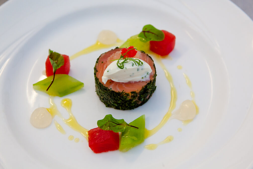 Glenapp Castle food